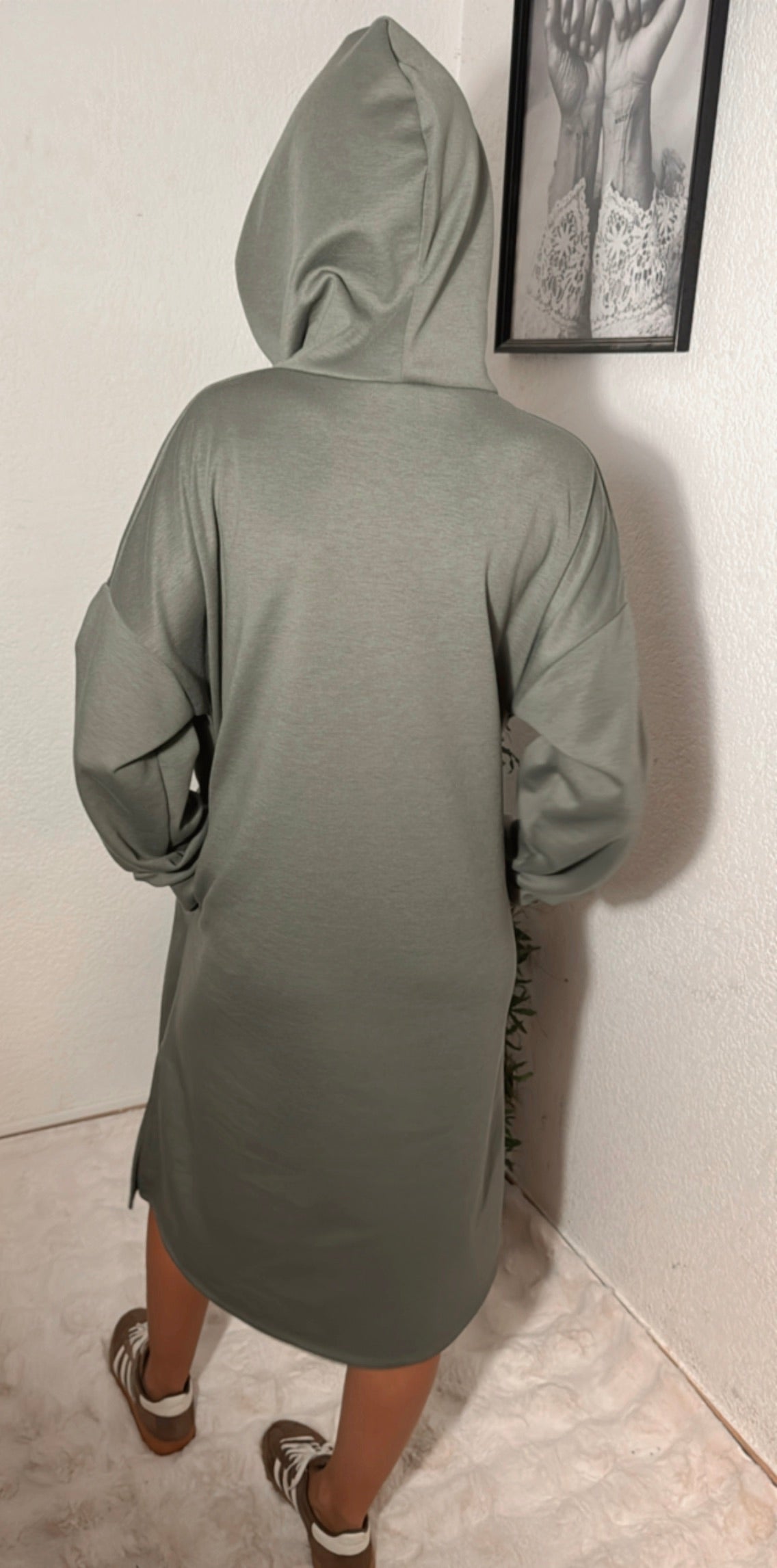 🤎❤️💚 Robe Sweat Capuche