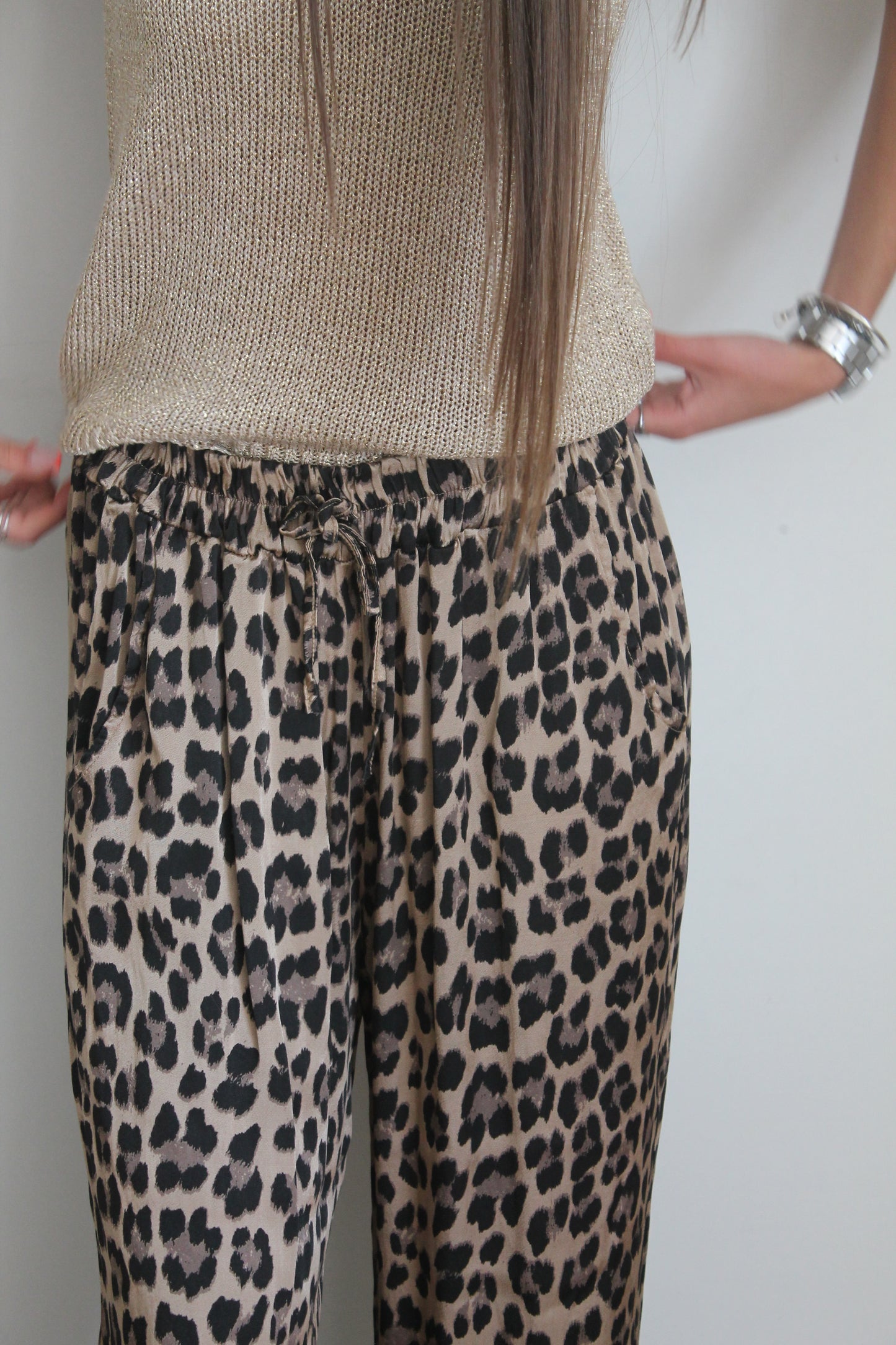 pantalon léopard