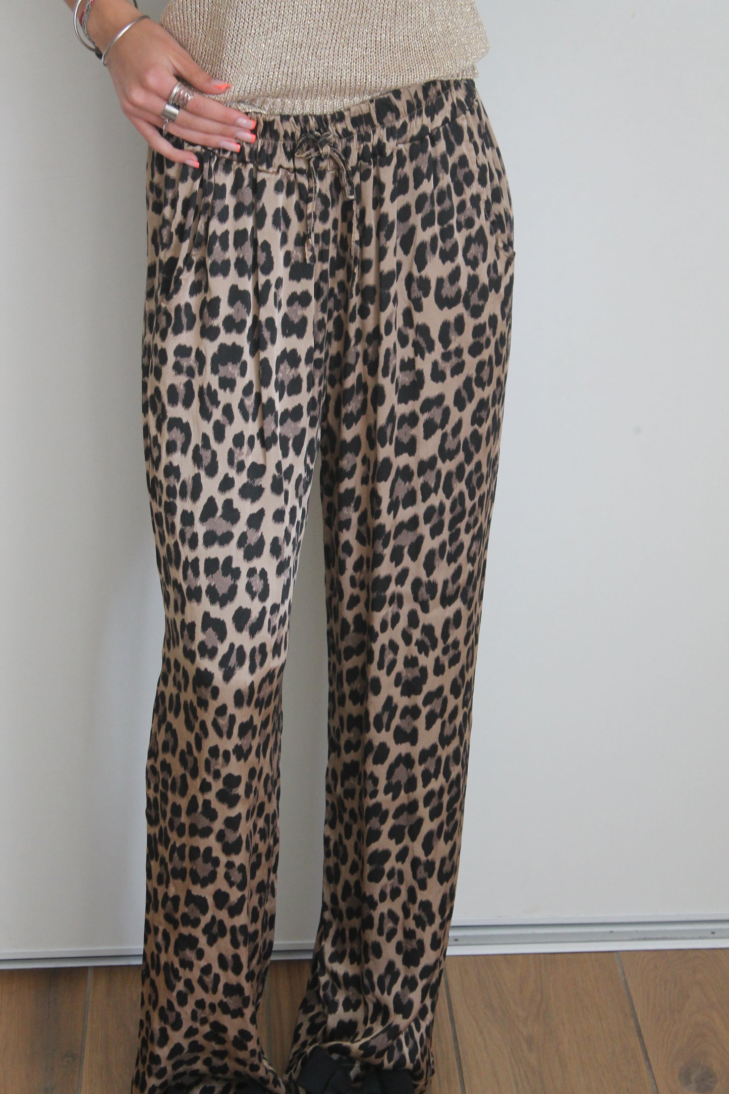 pantalon léopard