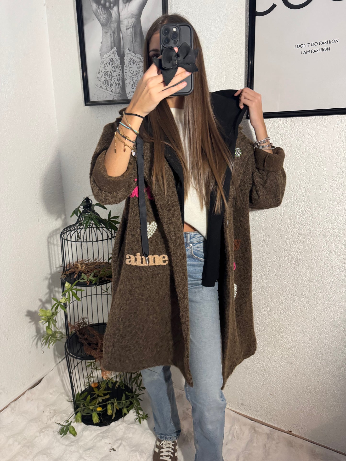🧥 Manteau Aime Me – à Capuche