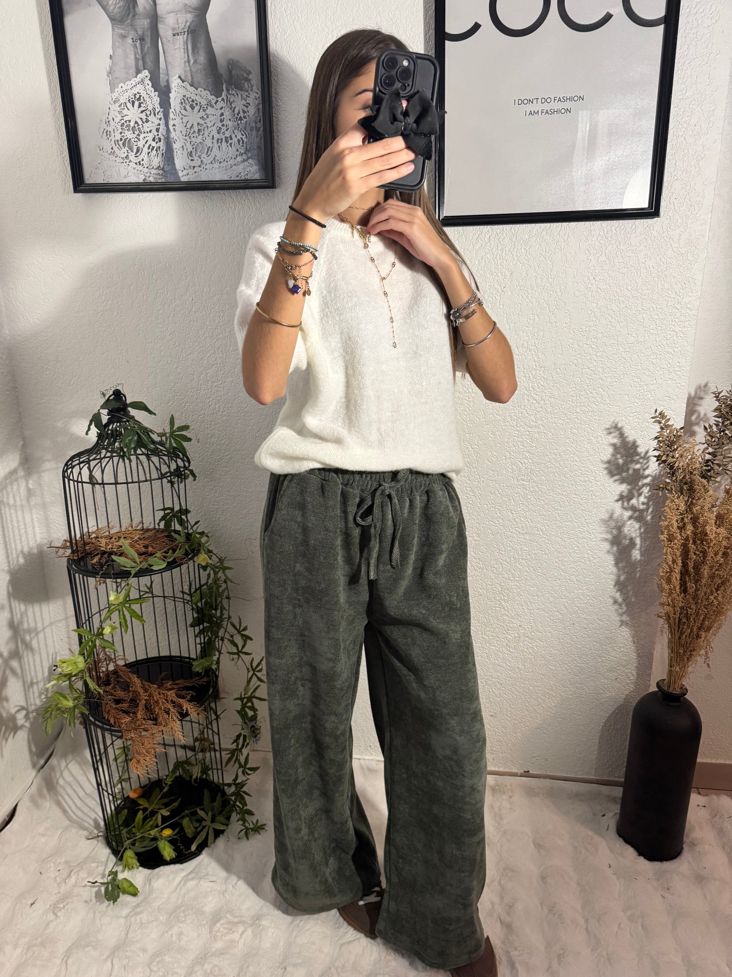 🤍 Pantalon Cozy