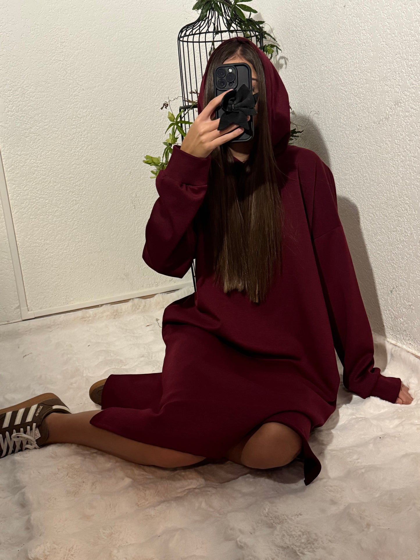 🤎❤️💚 Robe Sweat Capuche