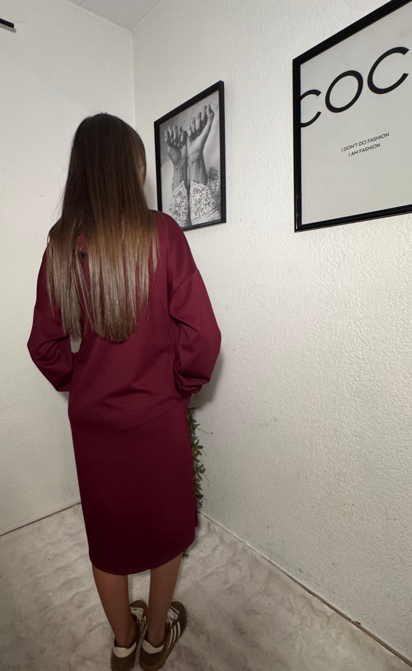 🤎❤️💚 Robe Sweat Capuche