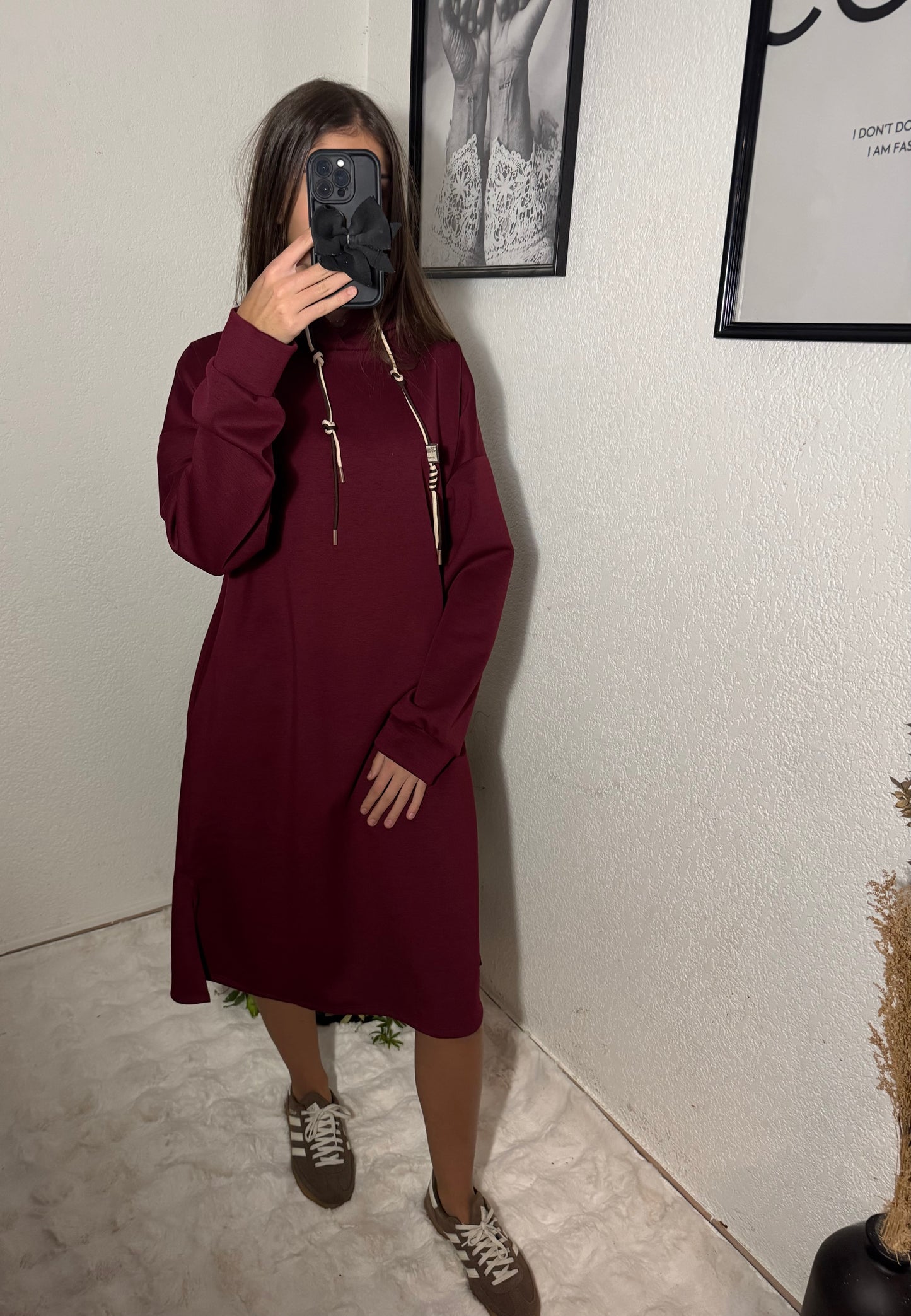 🤎❤️💚 Robe Sweat Capuche